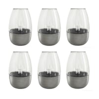 Solar LED Candle Goblet Light for Outdoor Waterproof Use
