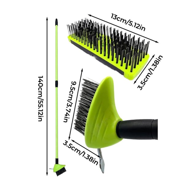 Sakerplus 3-in-1 Versatile Weed Brush Combo Set