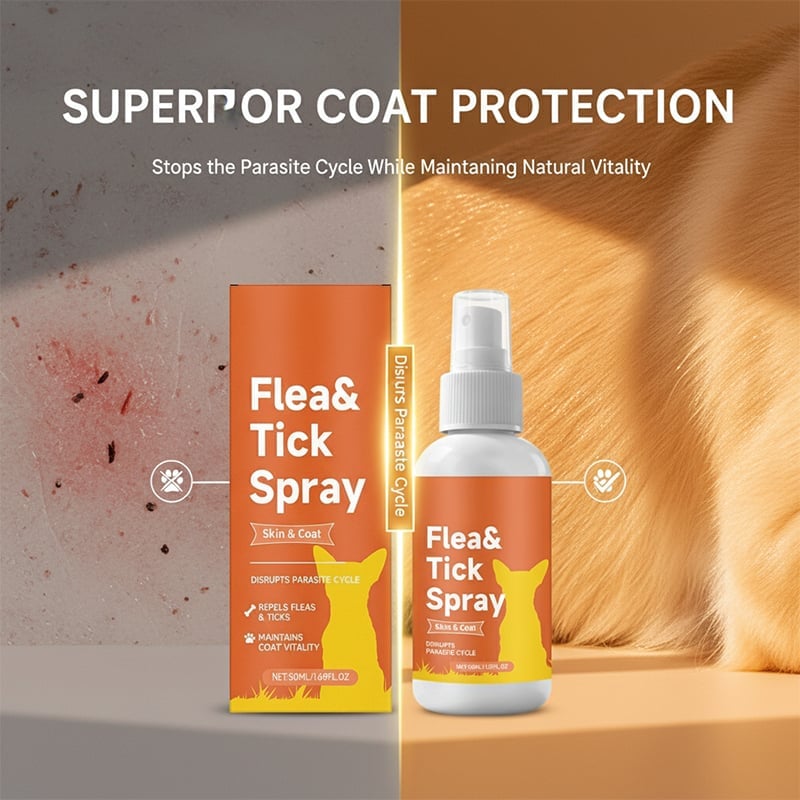 Flea & Tick Pet Care Spray