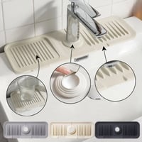 Siliconen wastafelkraan spatbeschermingsmat