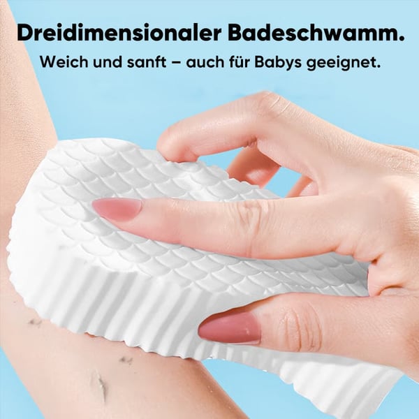 Magischer Peeling-Schwamm für die Badewanne