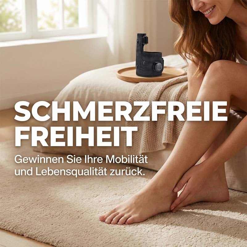 Verstellbarer Hallux Valgus Zehenkorrektor Knopf System Orthese