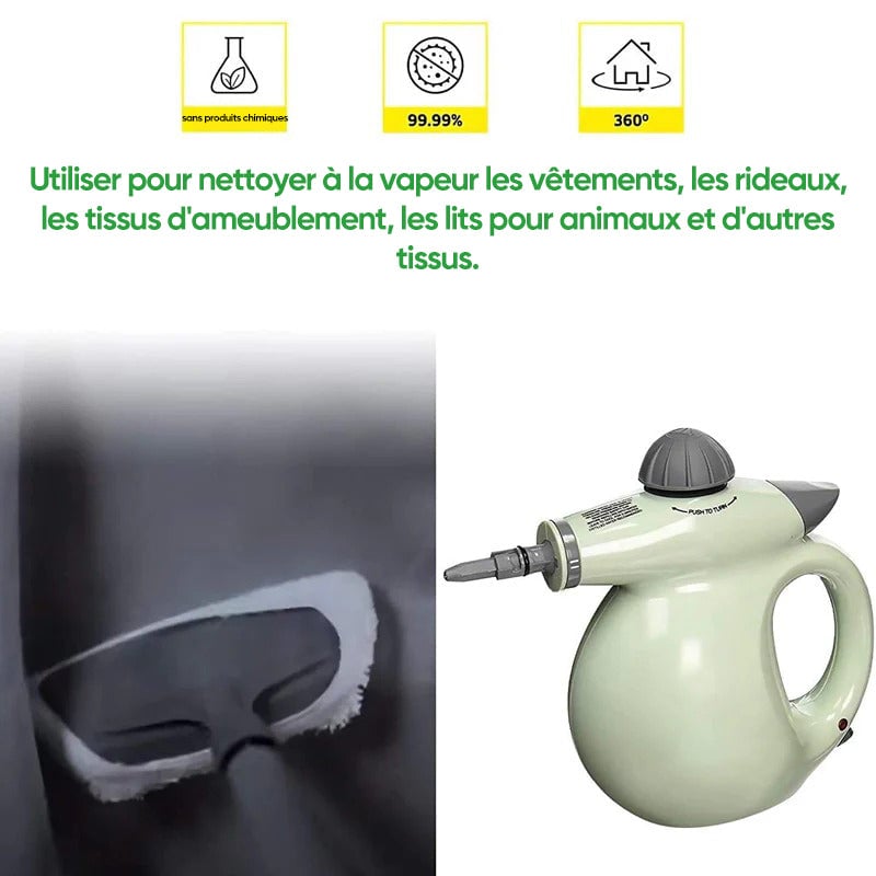 Chiffons microfibres pour nettoyeur à vapeur universel