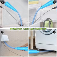Flexible Reach Vacuum Cleaner Hose Attachment 