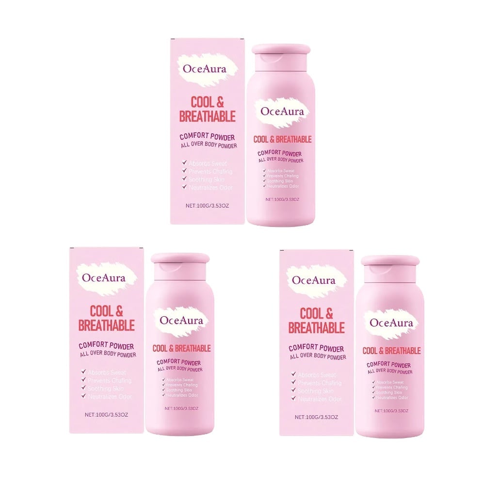 Antitranspirant Körperpuder