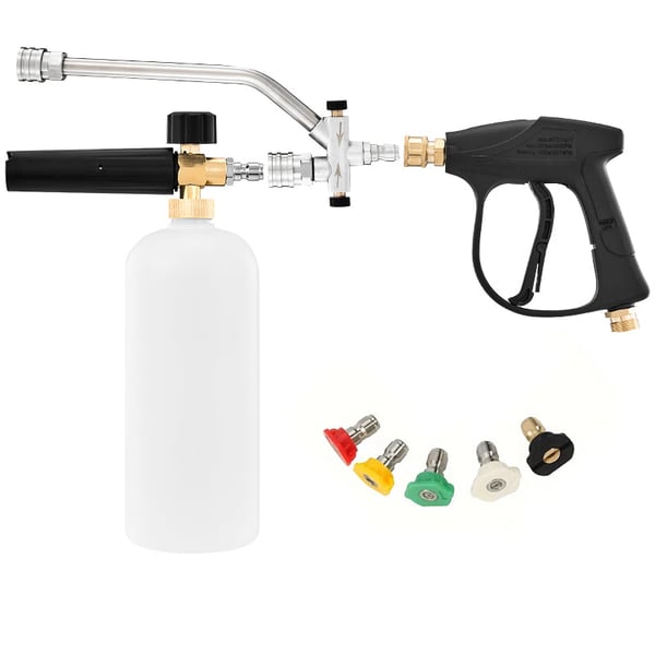 Enhance Your Car Washing Experience - SAKER® Foam Cannon Dual Connector Accessory