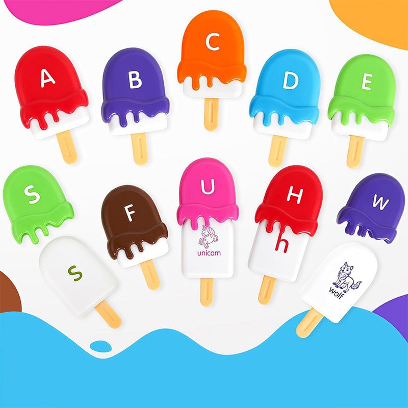 Ice Cream Matching Toy – Early Learning Montessori Math Aid for Children