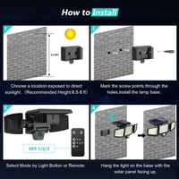 Sakerplus Solar Outdoor Lights
