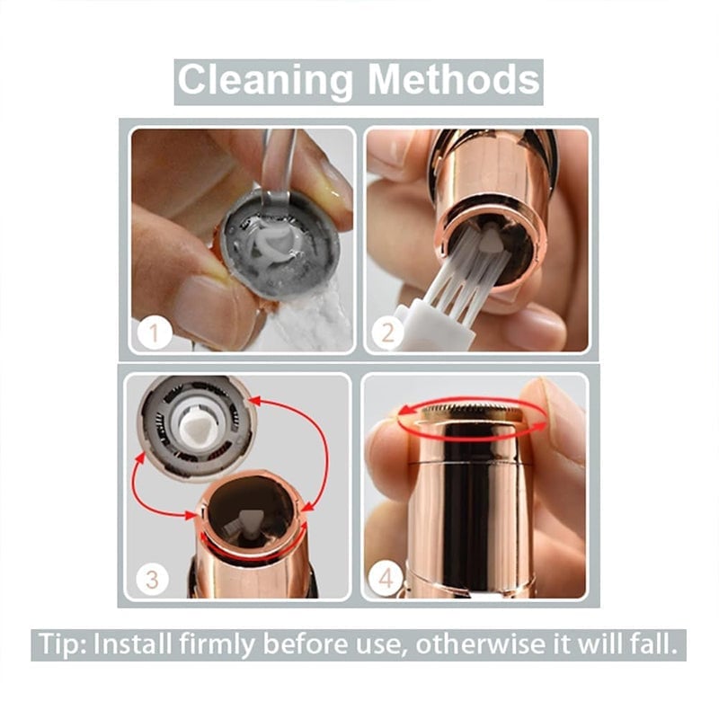 Portable Lipstick Facial Hair Remover Trimmer