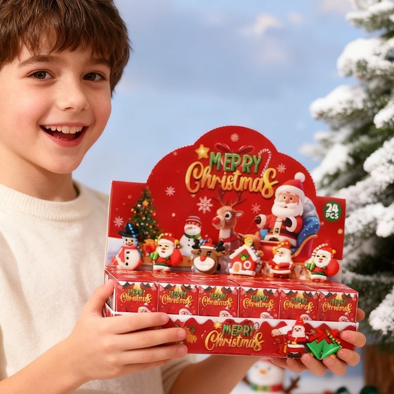 Süße Weihnachts-Blindbox-Anhänger