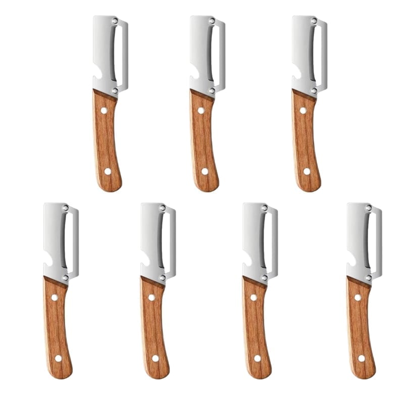 Küchen-Multifunktionsmesser aus Edelstahl mit verdickter Klinge zum Schälen von Obst