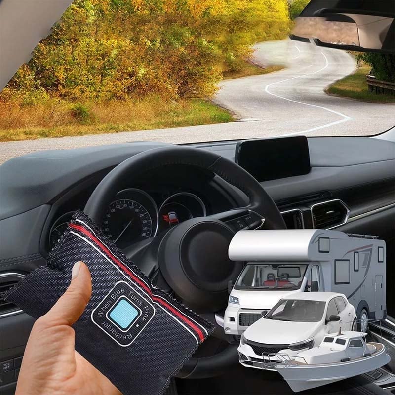 Silicone Desiccant Bag – Color-Changing Mineral Moisture Absorber for Cars