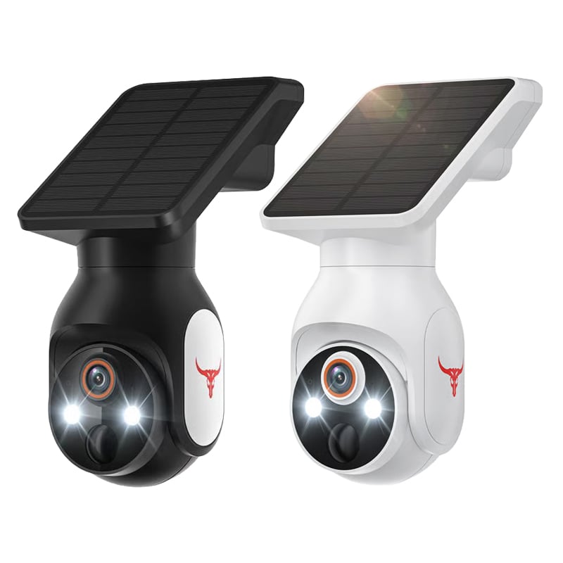 Promo - Solar powered color night vision camera