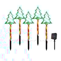 Solar Christmas Tree Lawn Lights