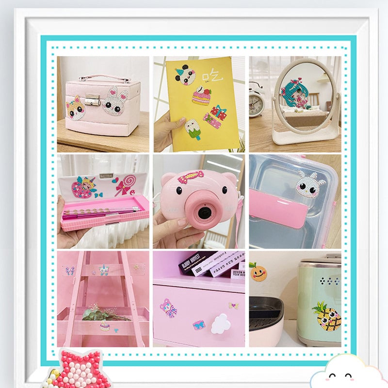 Cartoon-Diamant-Malerei