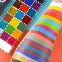 Professional Oil-Based Face & Body Paint Palette