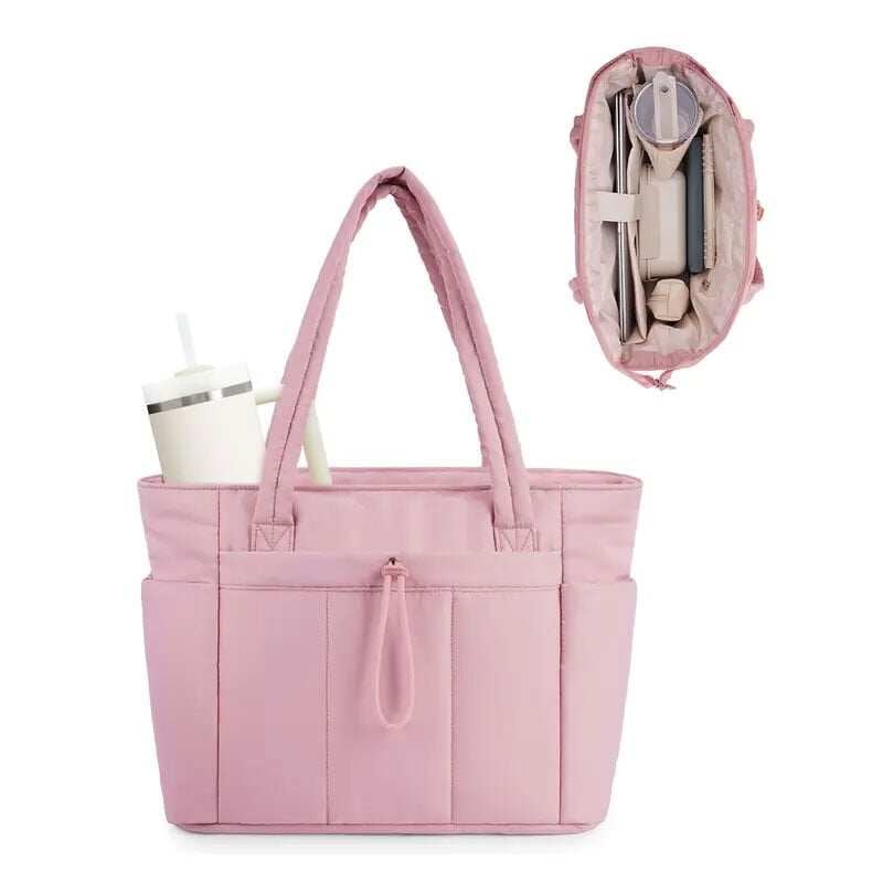 Sac cabas matelassé pour femme