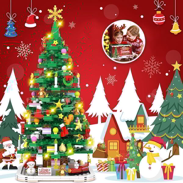 2025 Christmas Tree Building Toy Set