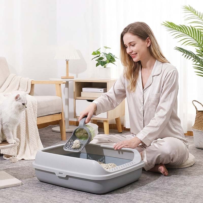 Cat Litter Scooper with Holder