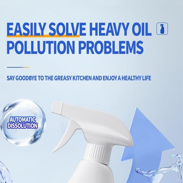 Heavy-Duty Kitchen Degreaser Foam Cleaner