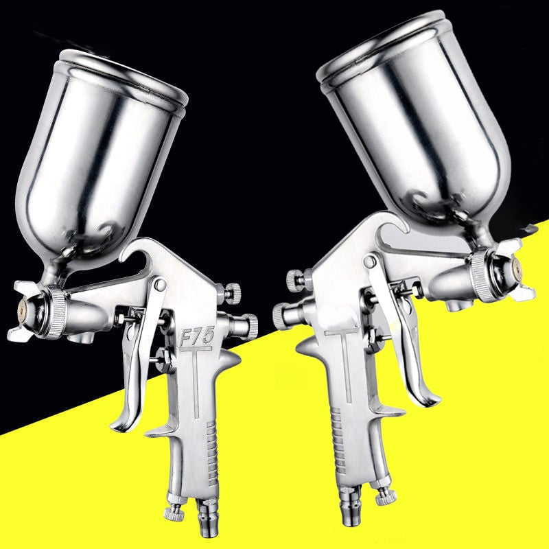 Pneumatisk spraypistol med topbeholder