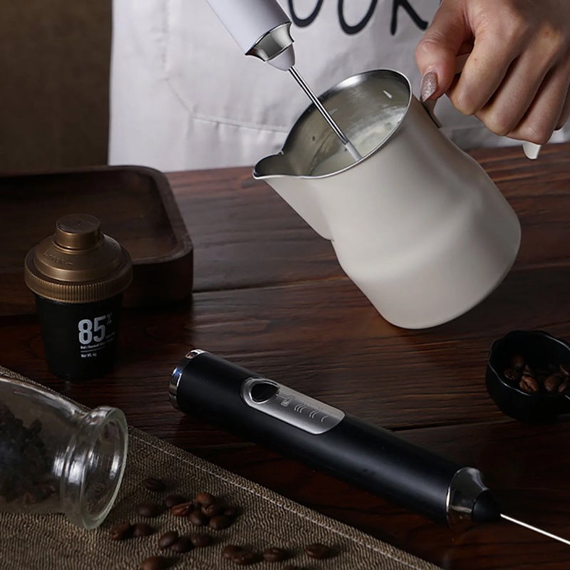 Electric Milk Frother & Egg Beater – 304 Stainless Steel
