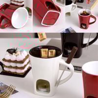 Multi-Functional Ceramic Fondue Mug