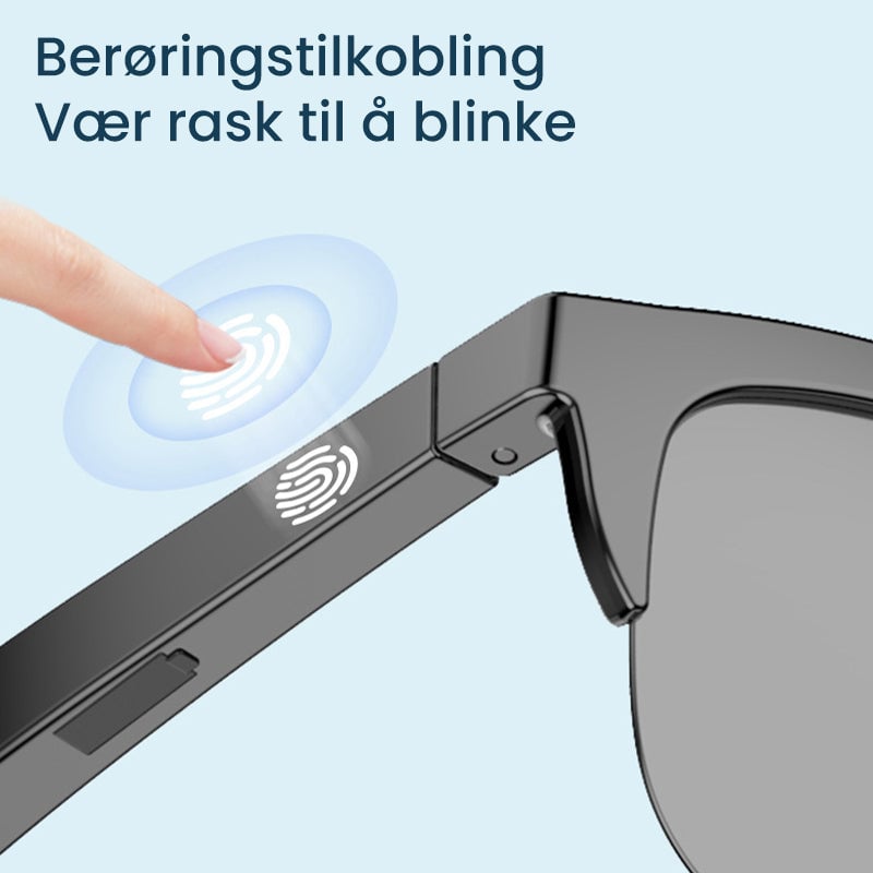2024 Oppgrader Bluetooth-solbriller