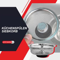 Edelstahl Ersatzfilter für Spülbecken