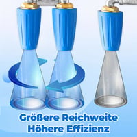 Hochdruck-Wasserpistole mit rotierender Düse