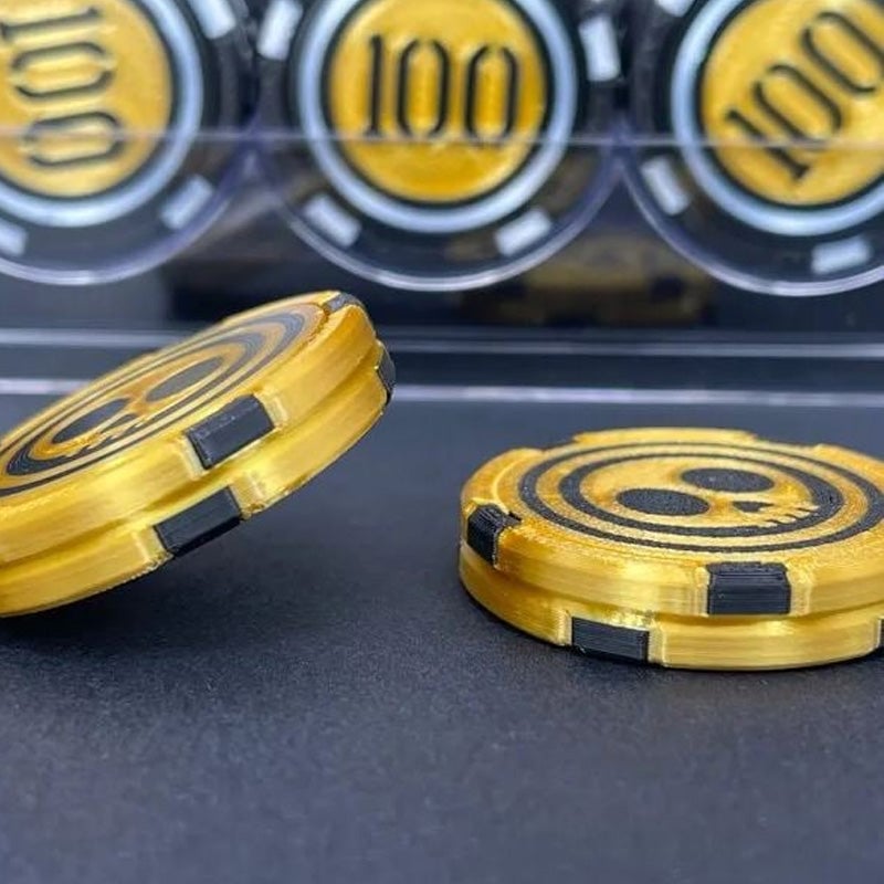 Chips Stack Magnetic Fidget Slider