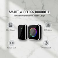 Smart Flashing Wireless Doorbell