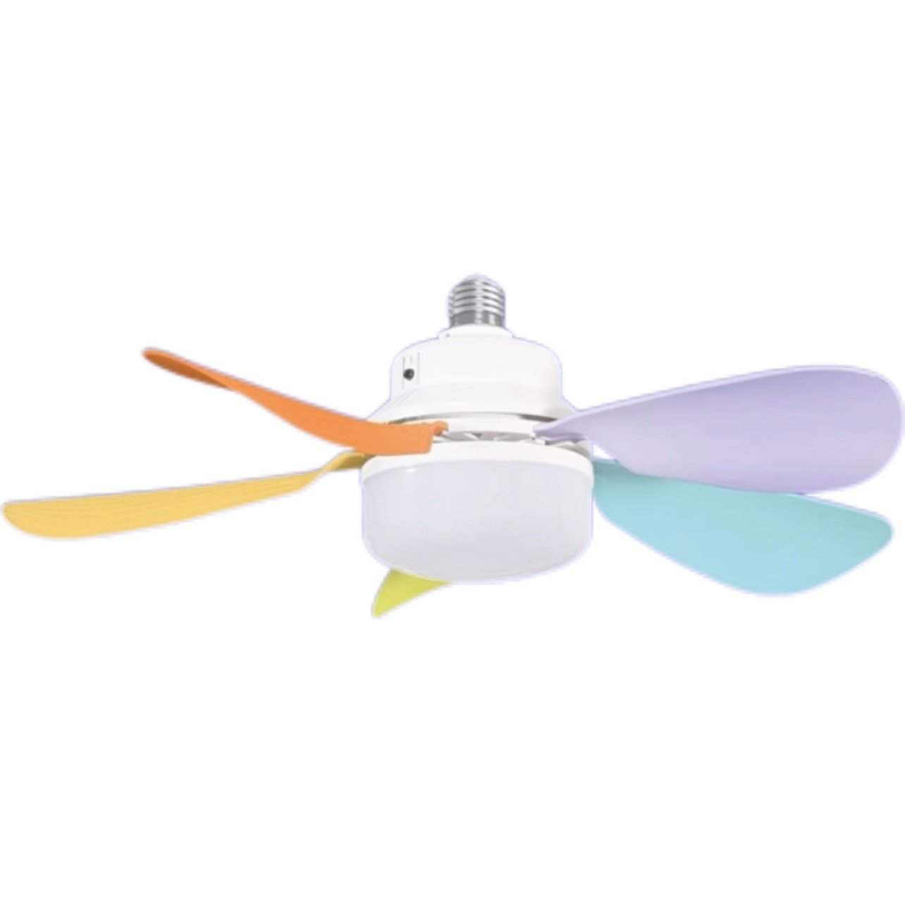 2-in-1 LED Ceiling Fan Light with Remote Control, E27E26/B22 Base