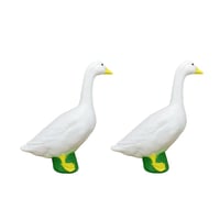 Charming Porch Goose Statue