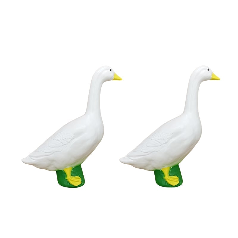 Charming Porch Goose Statue