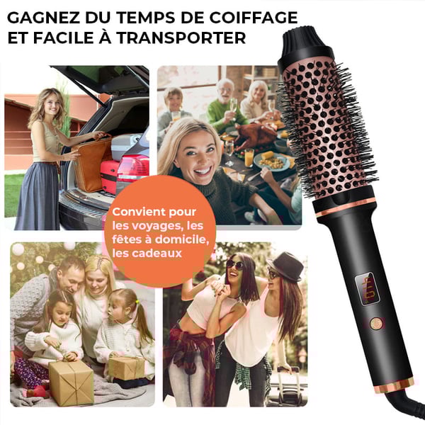 Brosse thermique de beauté