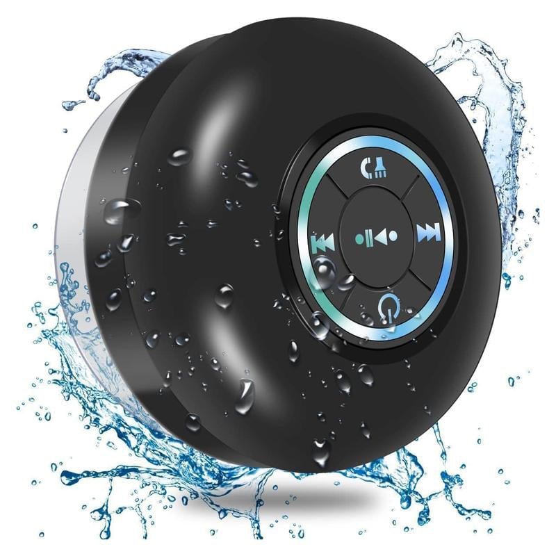 Mini Bluetooth-doucheluidspreker met ledlicht