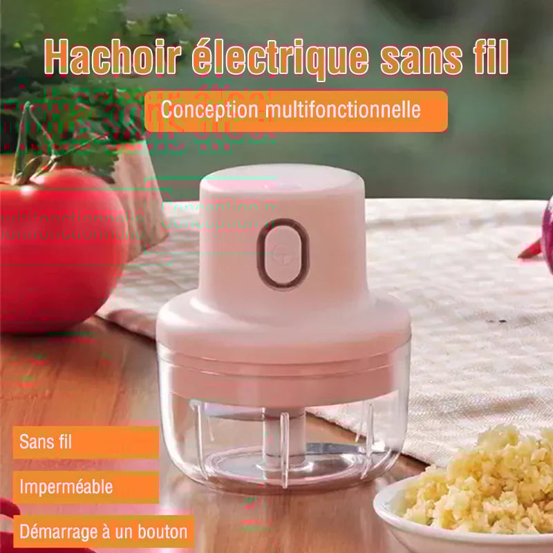 Machine à ail électrique intelligente