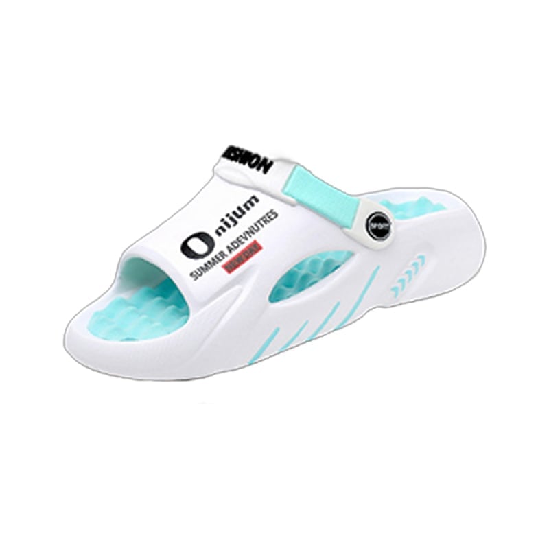 Sommarslip-on sandaler med halkskydd