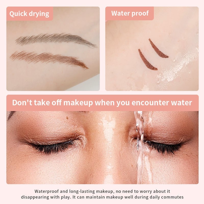 Stylo tampon eyeliner rotatif à double embout