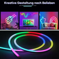 Beleuchteter Musik-Neon-Streifen