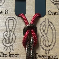 Knotting training board