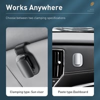 Auto Sun Visor Glasses Holder