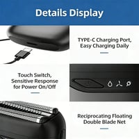 Reciprocating Electric Shaver