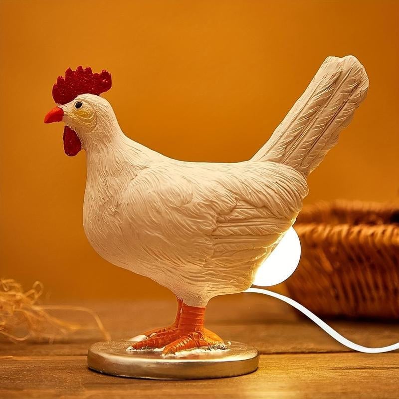 Kreativ Kylling Harpiks Bordlampe
