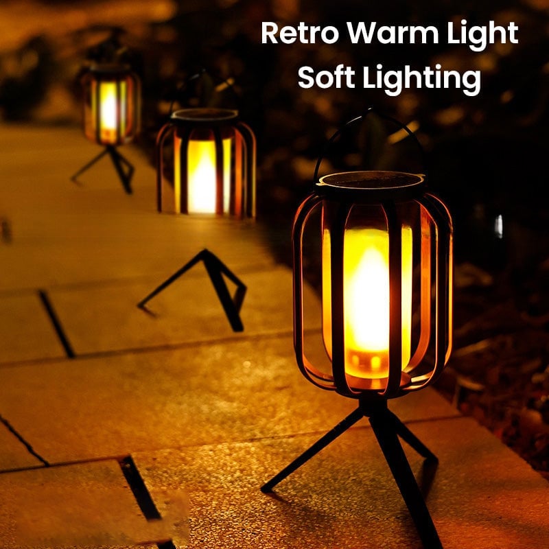 Sakerplus Solar lantern outdoor light with 4 Modes