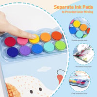 Ink Pad Fingerprint Painting