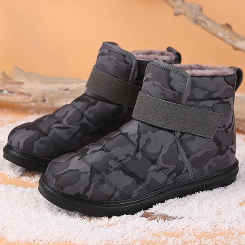 Rutschfeste wasserdichte Schneeschuhe mit selbstklebender Schnalle