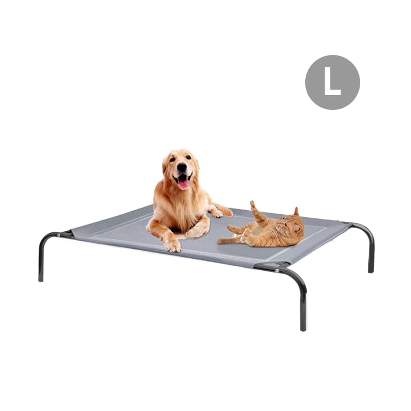 Sakerplus Detachable Mesh Pet Camping Bed