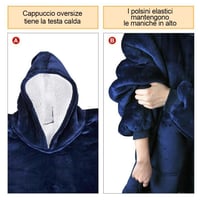 Abbigliamento in caldo cotone per adulti e bambini